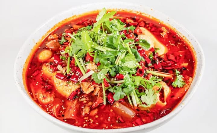 Chengdu Mala Blood Curd Hot Pot (Extra Spicy) 老成都毛血旺🌶🌶🌶